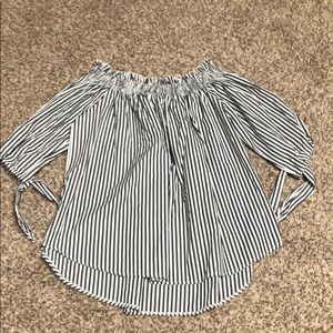 Off the shoulder top